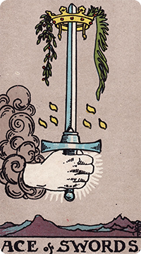 Ace of Sword Tarot card meaning