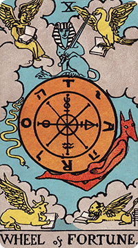 Wheel of Fortune Tarot card meaning