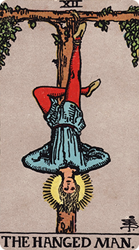 The Hanged Man Tarot card meaning