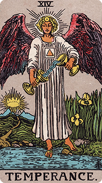 Temperance Tarot card meaning