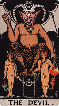 The Devil Tarot card meaning