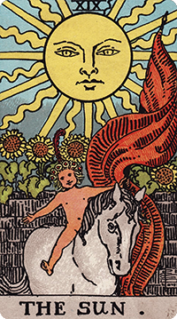 The Sun Tarot card meaning