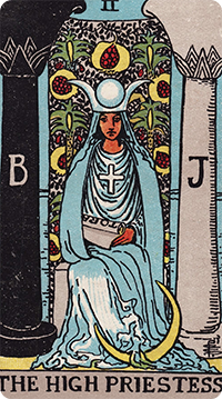 The High Priestess Tarot card meaning