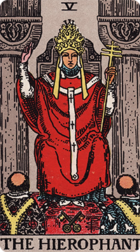 The Hierophant Tarot card meaning