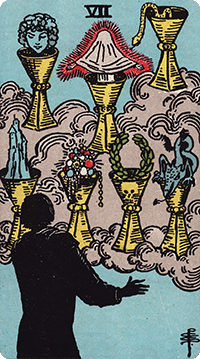 7 of Cups Tarot card meaning