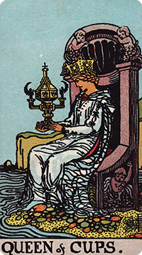 Queen of Cups Tarot card meaning