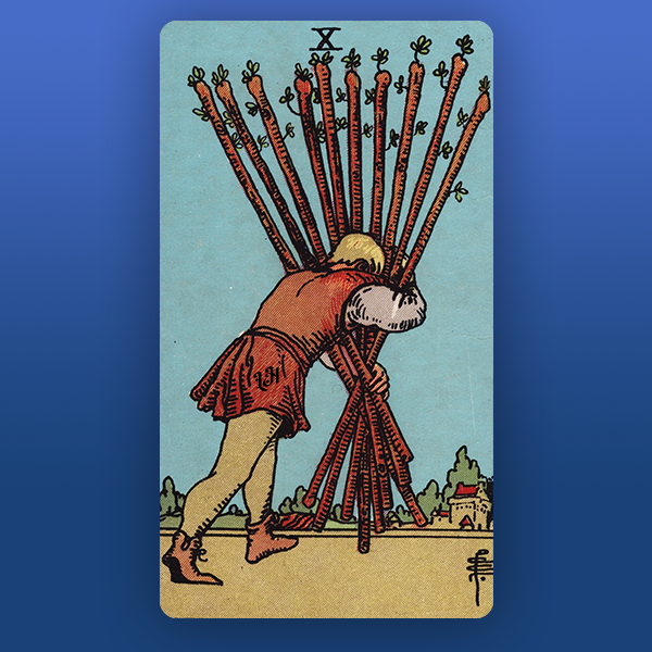 Ten of Wands