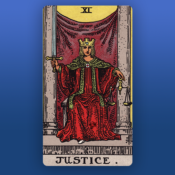 Justice Tarot Card Meaning