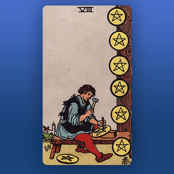 Eight of Pentacles
