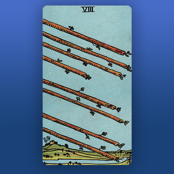 Eight of Wands
