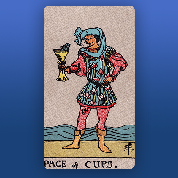 Page of Cups